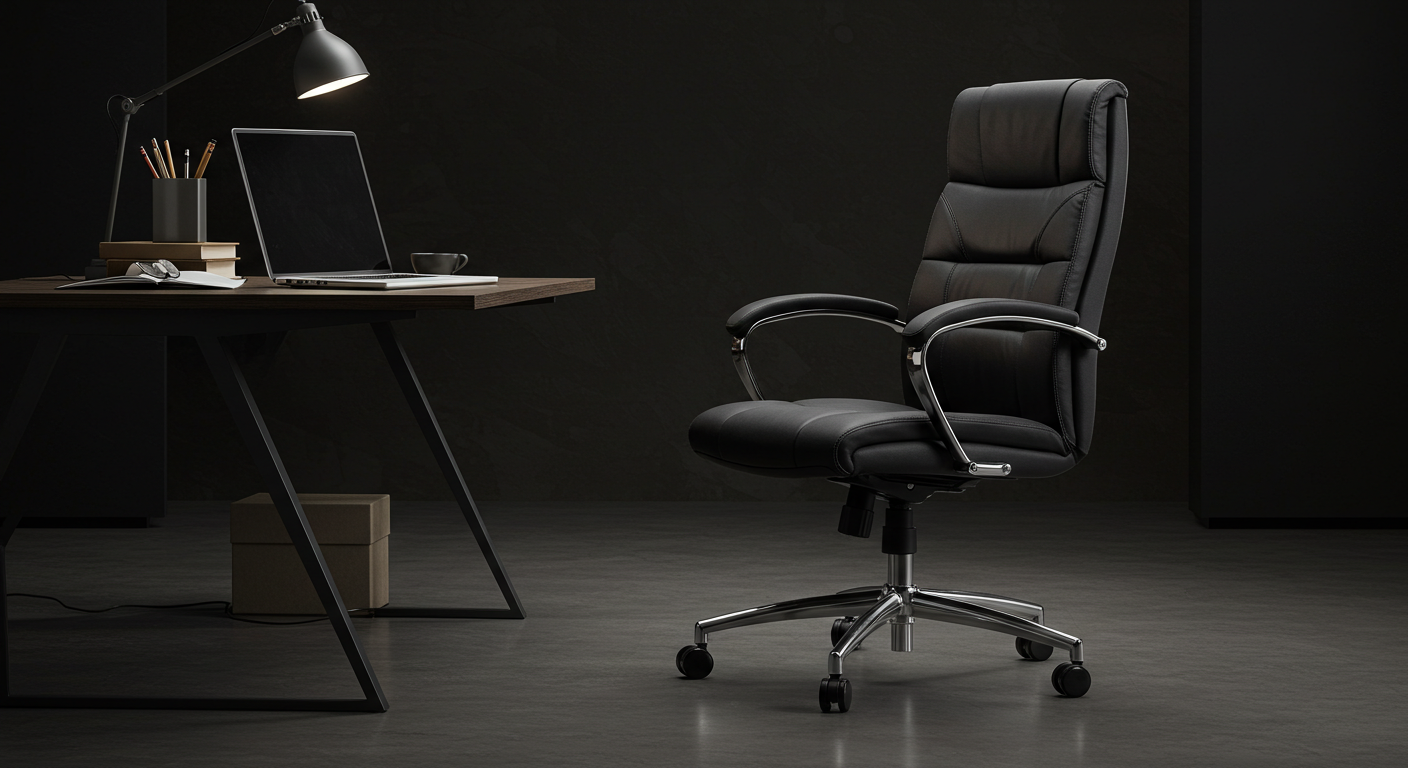 Cadeira Presidente Bravolar Comfort – Elegância, Conforto e Poder em Cada Detalhe