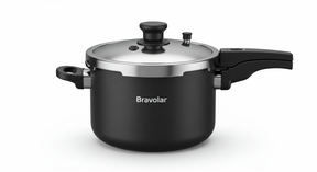 Panela de Pressão Bravolar 4,5L – Alta Performance, Segurança e Estilo Moderno